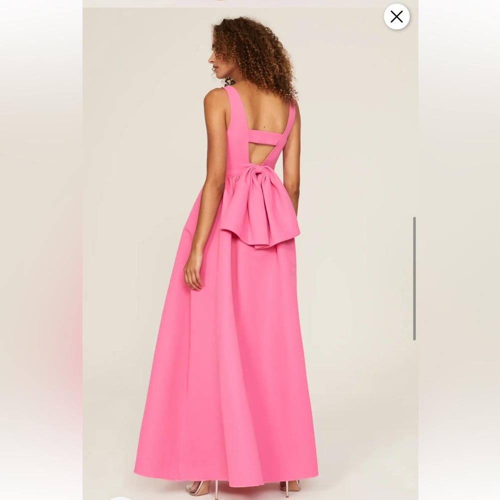 Sachin & Babi - Bubblegum Pink Sleeveless Gown